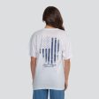 Vertical Flag Pocket Basic T-Shirt For Discount