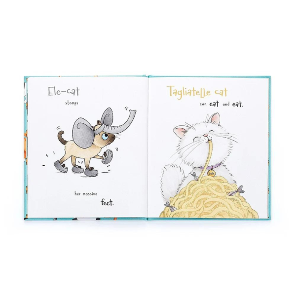 Jellycat All Kinds of Cats Book Online Hot Sale