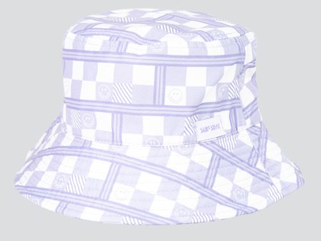 Kids Smiley Checker Bucket Hat Online Sale