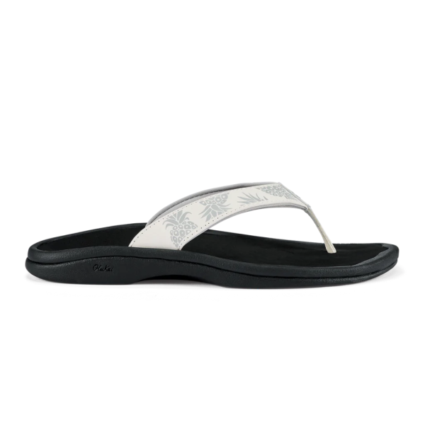 Olukai  Ohana Flip Flops - Bright White Hua Sale