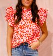 Greatest Love Floral Print Woven Top Online Hot Sale