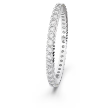 Swarovski Vittore Round Ring - Silver & Crystal Fashion