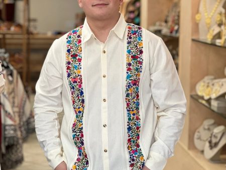 Guayabera San Antonino Doble Larga Sale